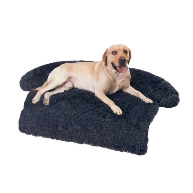 Fluffy Plush Sofa Protector Mat -Multi Sizes Available