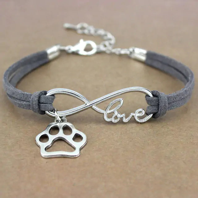 Adjustable Rope Bracelet With Charms