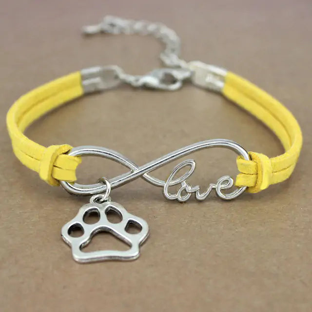 Adjustable Rope Bracelet With Charms