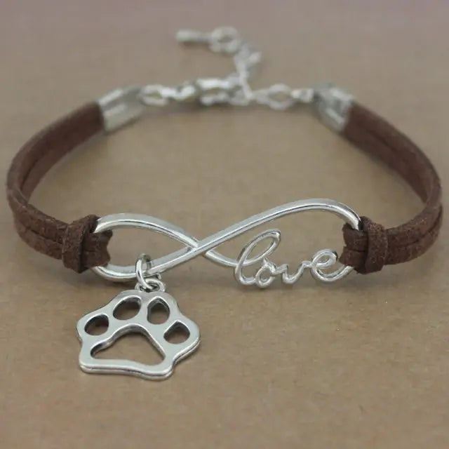 Adjustable Rope Bracelet With Charms