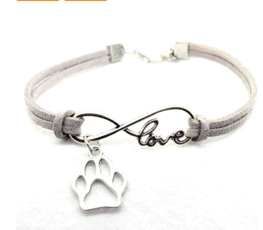 Adjustable Rope Bracelet With Charms