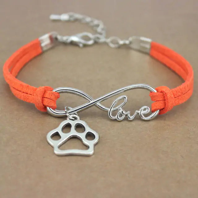 Adjustable Rope Bracelet With Charms