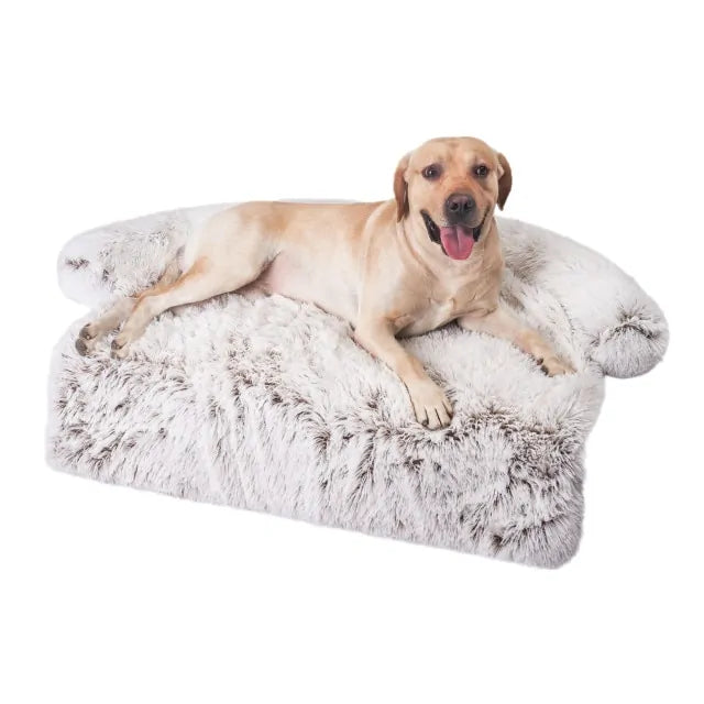Fluffy Plush Sofa Protector Mat -Multi Sizes Available