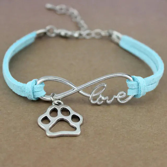 Adjustable Rope Bracelet With Charms