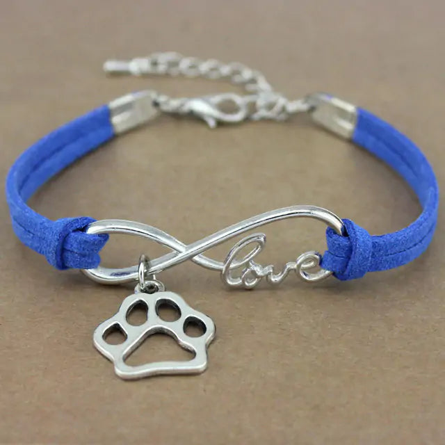 Adjustable Rope Bracelet With Charms