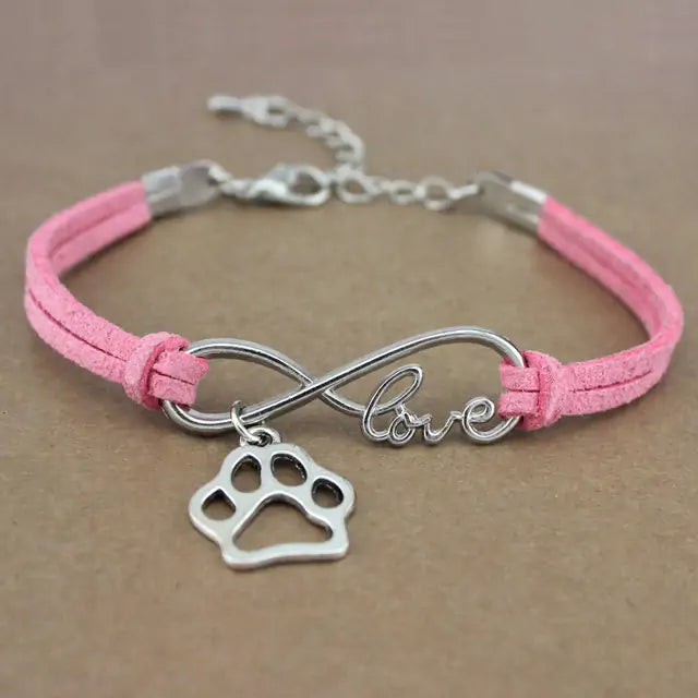 Adjustable Rope Bracelet With Charms