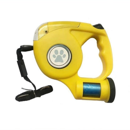 Retractable Dog Leash with LED Flashlight