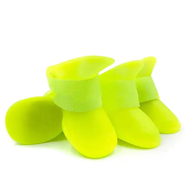 Anti-slip Rubber Boots 4 Pairs/Sizes S - XXL