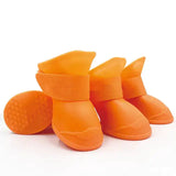 Anti-slip Rubber Boots 4 Pairs/Sizes S - XXL