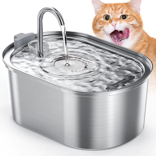 Stainless Steel Water Dispenser for Cats