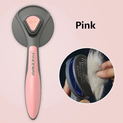 Self-Cleaning Pet Grooming Slicker Brush