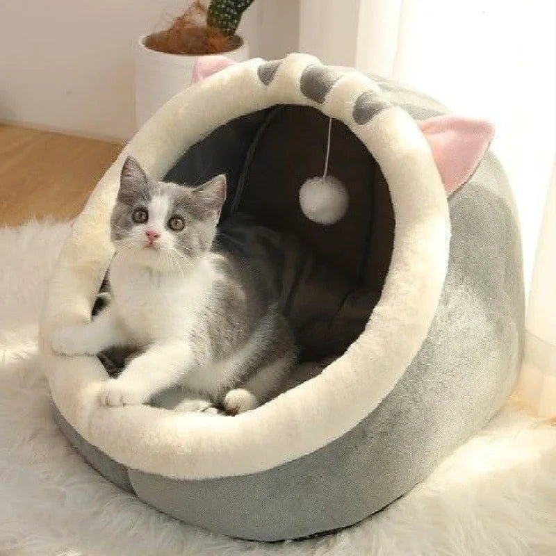 Cat Villa Semi-enclosed Cat House