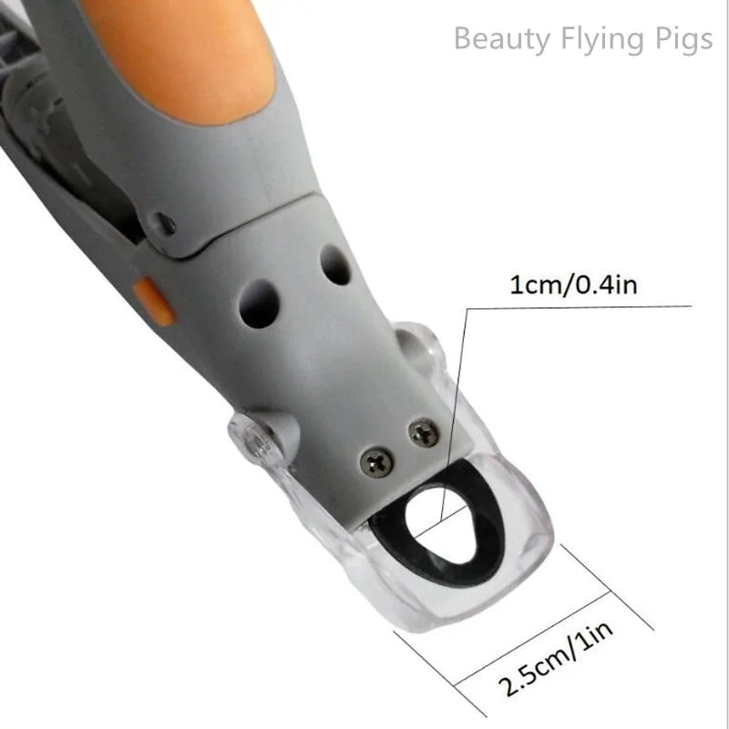 Cat and Dog Nail Clipper with LED Light