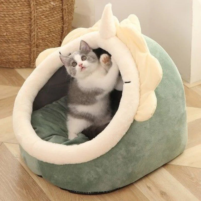 Cat Villa Semi-enclosed Cat House