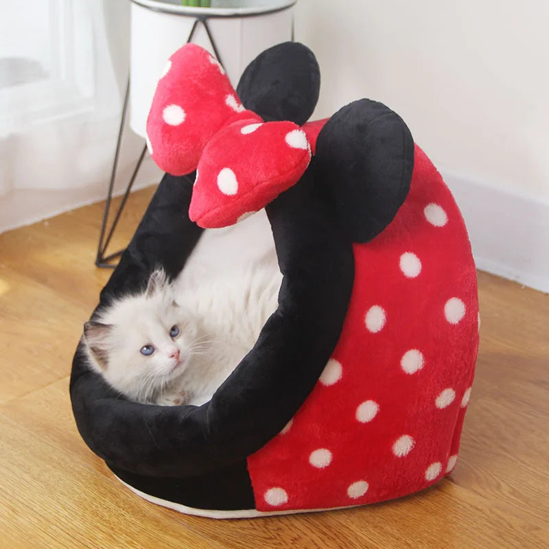 Cat Villa Semi-enclosed Cat House