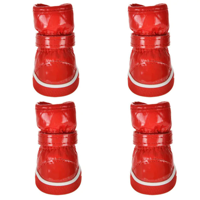 Waterproof Leather Doggy Booties