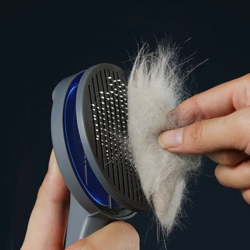 Self-Cleaning Pet Grooming Slicker Brush