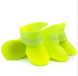 Anti-slip Rubber Boots 4 Pairs/Sizes S - XXL