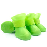 Anti-slip Rubber Boots 4 Pairs/Sizes S - XXL