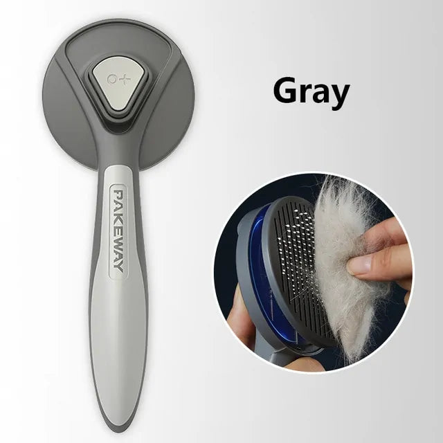 Self-Cleaning Pet Grooming Slicker Brush